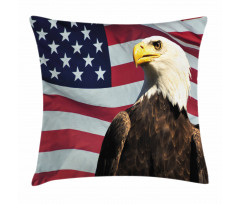 US Flag Country Pillow Cover