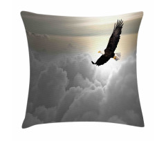 Sublime Creature Clouds Pillow Cover