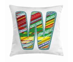 W Boho Eastern African Pillow Cover