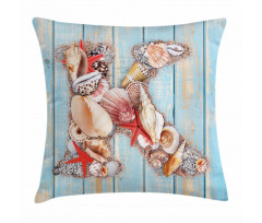 Letter K Invertebrates Pillow Cover