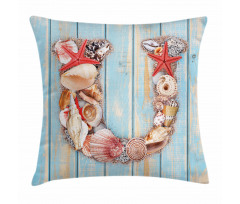 Underwater Coastal U Pillow Cover