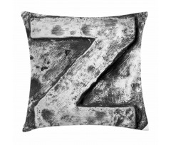 Capital Z Rusty Tone Pillow Cover