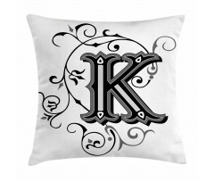 Illustrious Uppercase Pillow Cover