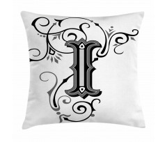 Capitalized Abstract I Pillow Cover