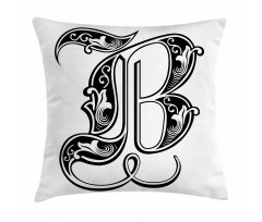 Classic Font Pillow Cover
