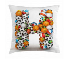 Gaming Balls Sports Pillow Cover
