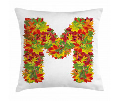 Fall Elements Capital Pillow Cover