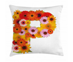 Arrangement with Sign Pillow Cover