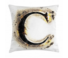 Scorched Paper Pillow Cover