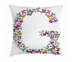 Exotic Butterflies Pillow Cover