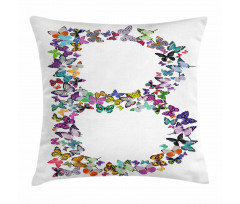 Beauty Fragility Theme Pillow Cover