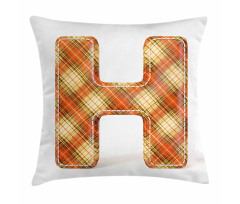 Retro Revival Typeset Pillow Cover