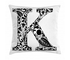 Black Silhouettes Art Pillow Cover