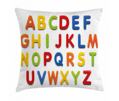 Multicolor Education Pillow Cover