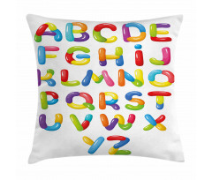 Cheerful Kids Design Pillow Cover