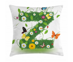Fresh Summer Garden Pillow Cover
