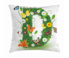 Exotic Abloom Wings Pillow Cover