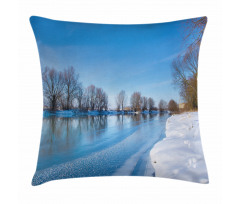 Freezing Weather Sky Pillow Cover