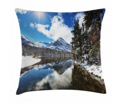 Tranquil National Park Pillow Cover
