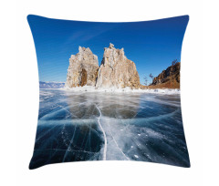 Lake Baikal in Siberia Pillow Cover