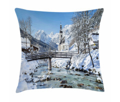 Scenic View Panorama Pillow Cover