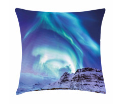 Aurora Borealis Iceland Pillow Cover