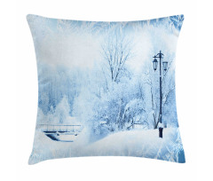 Wonderland Xmas Holiday Pillow Cover