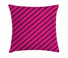 Diagonal Lines Modern Pillow Cover