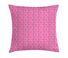 Fantasy Waves Curves Pillow Cover