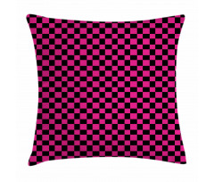 Gingham Checks Vibrant Pillow Cover