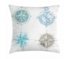 Windrose Marine Pillow Cover