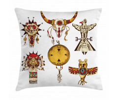 Animal Totems Pillow Cover