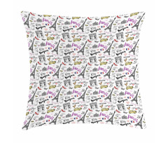 Food Fashion Love Pillow Cover