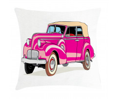 Convertible from Fifties Pillow Cover