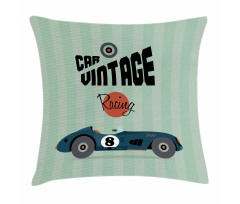 Classic Design Racing Pillow Cover