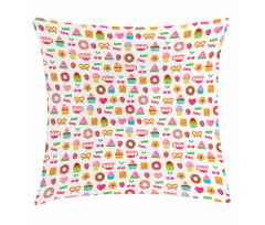Candies Cookies Pillow Cover