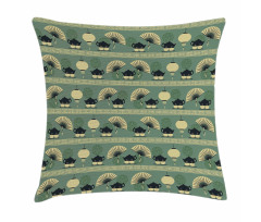 Chinese Culture Tea Pillow Cover