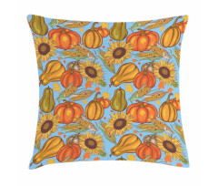 Agriculture Vegetables Pillow Cover