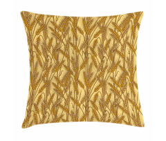 Cereal Ears Rural Field Pillow Cover