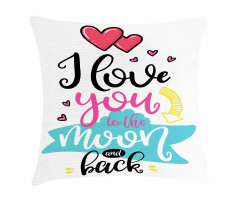 Lifestyle Words Partners Pillow Cover