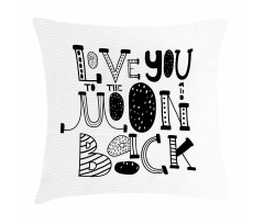 Modern Graphic Love Pillow Cover