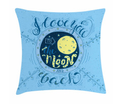 Astronomy Space Map Pillow Cover