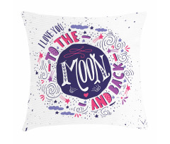 Colorful Love Pillow Cover