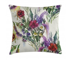 Floral Bouquet Pillow Cover