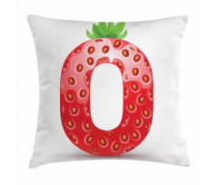 Vibrant Fruit Capital Pillow Cover