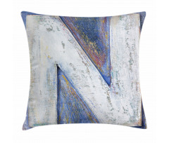 N from Alphabet Pillow Cover