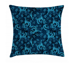 Damask Inspired Abstract Pillow Cover