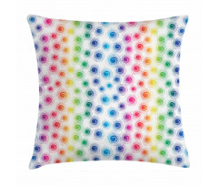 Funky Geometric Retro Pillow Cover