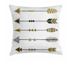 Retro Elements Pillow Cover