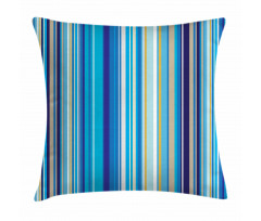 Vertical Stripes Retro Art Pillow Cover